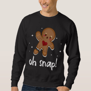 Sudadera Hombre de pan de jengibre Oh Navidades graciosos