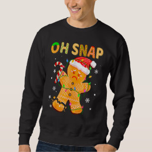 Sudadera Hombre de pan de jengibre Oh Snap Disfraz de galle