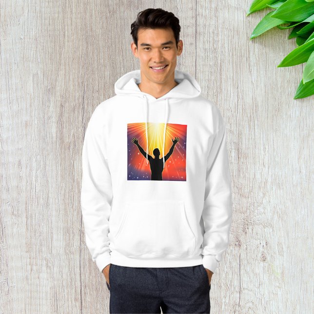 Sudadera Hombre espiritual: Hombres Hoodie (Subido por el creador)