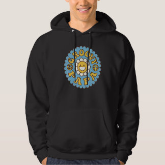Sudadera Hombre Groovy Papa Estética de los 70 Nostalgia 19