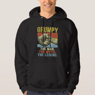 Sudadera Hombre Grumpy Mitos Leyenda Para Hombres Padre