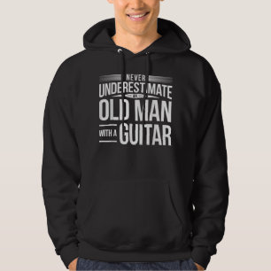 Sudadera Hombre Guitarrista Papá Padre Abuelo Guitarrista Y