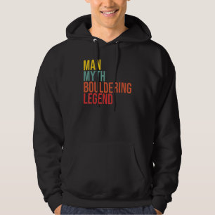 Sudadera Hombre hombre mito leyenda de escalada en roca Bou
