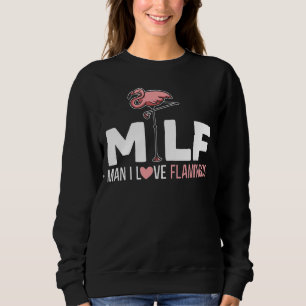 Sudadera Hombre I Love Flamingos Bird Summer Flamingo 1