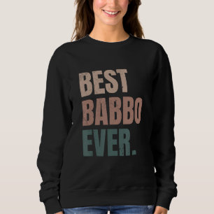 Sudadera Hombre Mejor Papá del Mundo divertido Papá italian