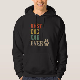 Sudadera Hombre Mejor Perro Papá Perro Vintage Papi Retro P