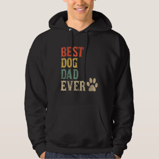 Sudadera Hombre Mejor Perro Papá Perro Vintage Papi Retro P