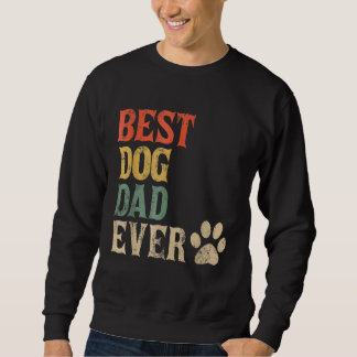 Sudadera Hombre Mejor Perro Papá Perro Vintage Papi Retro P
