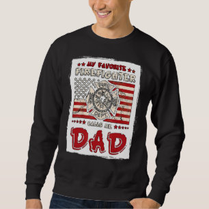 Sudadera Hombre, mi bombero favorito me llama a papá bomber