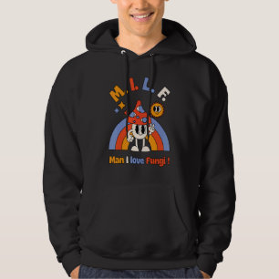 Sudadera Hombre MILF amo los hongos Buscador de setas Susur