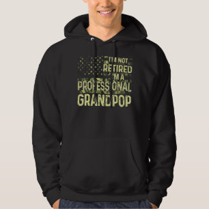 Sudadera Hombre, no estoy jubilado, soy un abuelo profesion