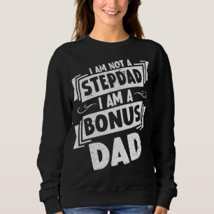 Sudadera Hombre, no soy un paso, papá, soy un bono de papá