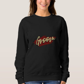 Sudadera Hombre Novio Retro Despedida de Soltero