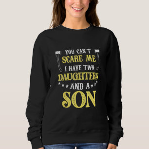 Sudadera Hombre Padre Tee Que No Puedes Asustarme Tengo Dos
