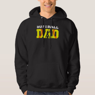 Sudadera Hombre Papel de Softbol Vestido Amarillo Papá Gras
