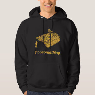 Sudadera Hombre "parada del tanque algo" camiseta
