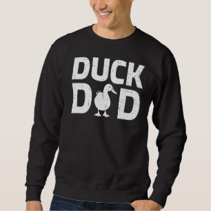 Sudadera Hombre Pato Papá Cuerdo Mascota Pato Retro Pato Pa