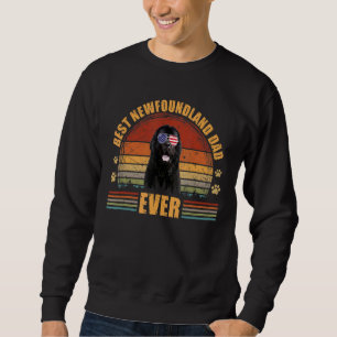 Sudadera Hombre Perro Padre Día Mejor Padre De Terranova