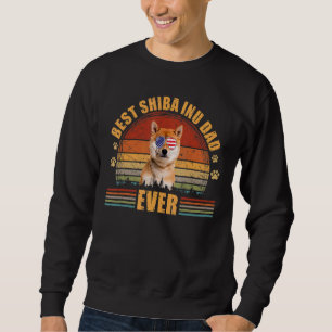 Sudadera Hombre Perro Padre Día Mejor Padre Inu Shiba