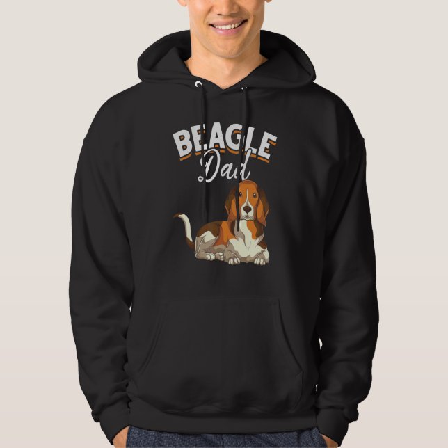 Sudadera Hombre Perro Papá Dueño Perro Mascota Padres Anima (Anverso)