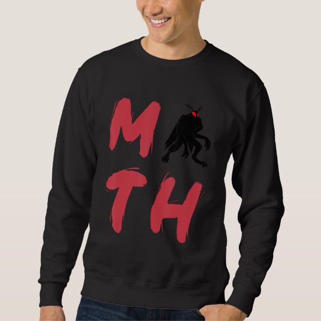 Sudadera Hombre polilla polilla críptido monstruo folclore  (Anverso)