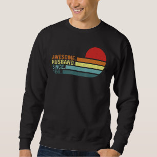 Sudadera Hombre Regalo Bodas de Aniversario Marido Increíbl