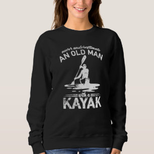 Sudadera Hombre Remo En Canoa Nunca Subestimes A Un Hombre 