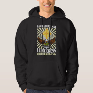 Sudadera Hombre Sencillo Como Vegan Cress Cree En Jesús Chr