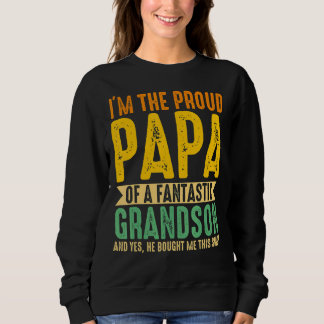 Sudadera Hombre, soy el orgulloso papá de un fantástico nie