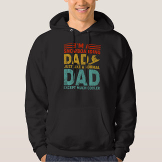 Sudadera Hombre, soy un papá snowboard como un papá normal