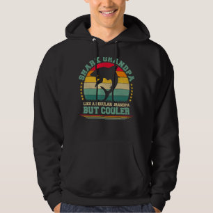 Sudadera Hombre Tiburón Abuelo Vintage Día del Padre
