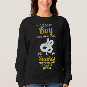 Sudadera Hombre Un Niño Que Realmente Amaba Los Juegos Y La