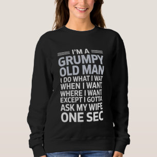 Sudadera Hombre Viejo Gruñón Haz Lo Que Quiero Regalo Diver