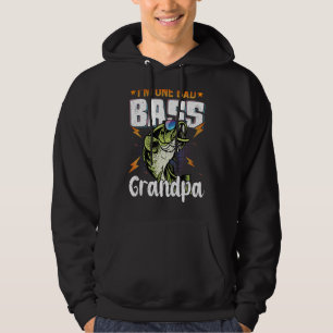 Sudadera Hombre, yo soy un malvado abuelito que está pescan