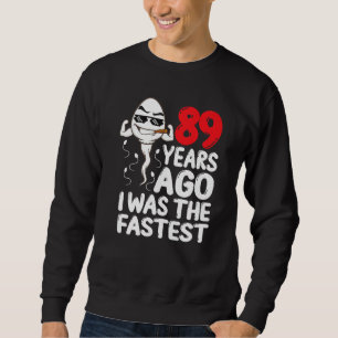 Sudadera Hombres 89 Años Atrás, Vestido De La Mordaza De Cu