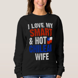 Sudadera Hombres a los que amo a mi inteligente y calurosa 