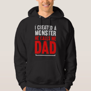 Sudadera Hombres A Los Que Creé Un Monstruo Que Me Llamó Pa