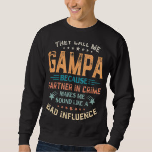 Sudadera Hombres A Los Que Me Llaman Gampa Por Socio En El