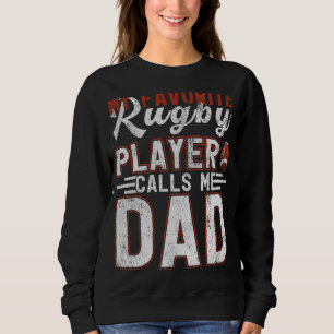 Sudadera Hombres a los que mi jugador de rugby me llama pap