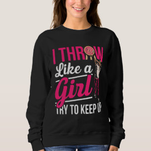 Sudadera Hombres A Los Que Tira Como Un Chica Intentan Mant