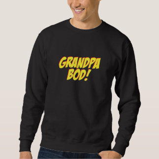 Sudadera Hombres Abuelo Bod Weightlifter Ejercicio de Morda