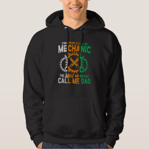 Sudadera Hombres Algunos Me Llaman Mecánico El Más Importan