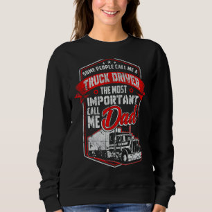 Sudadera Hombres, algunos me llaman papá, camionero