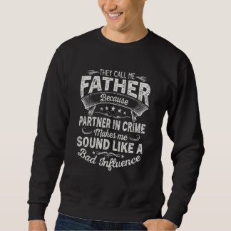 Sudadera Hombres angustiados Me llaman Padre Socio en Cri