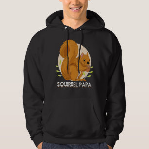 Sudadera Hombres ardilla Papa Forest Animal Lover Granpa Cu