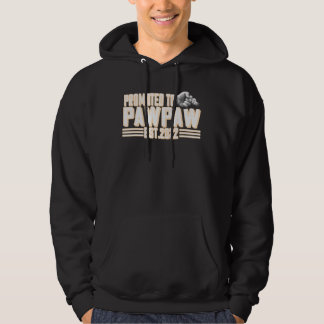 Sudadera Hombres Ascendidos A Pawpaw 2022 Nuevo Papá Primer