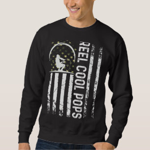 Sudadera Hombres Bandera Patriótica Reel Guay Pops Para Dad