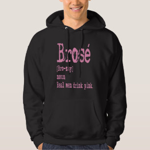 Sudadera Hombres Brose Real Beben Vino Rosa Rosa