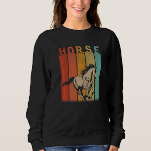 Sudadera Hombres Caballos Doloridos Mujeres Niños Cute Retr