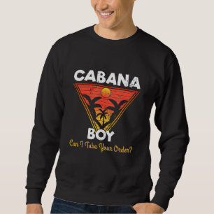 Sudadera Hombres Cabana Niño Puedo Tomar Tu Orden En Verano